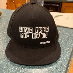 Live free pie hard hat